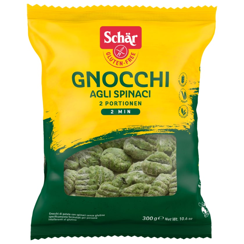 Schär Gnocchi Agli Spinaci glutenfrei 300g